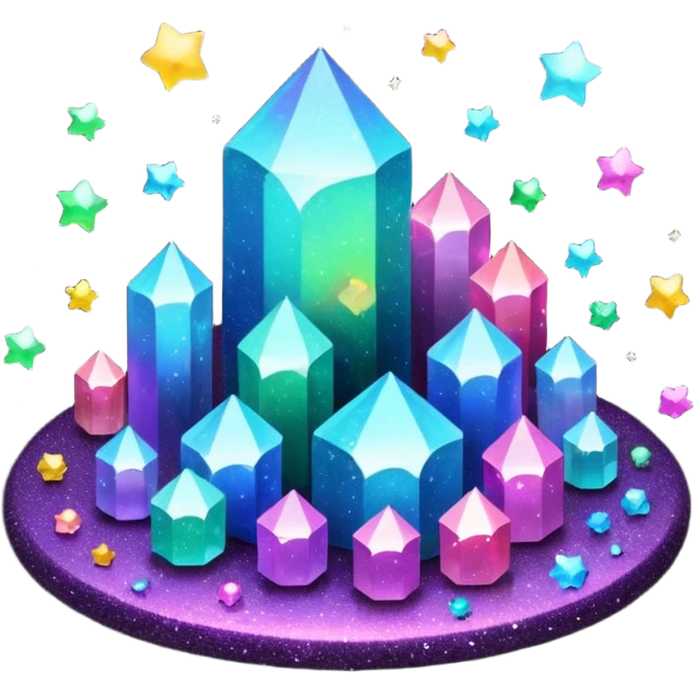 Glitter silent killer emoji