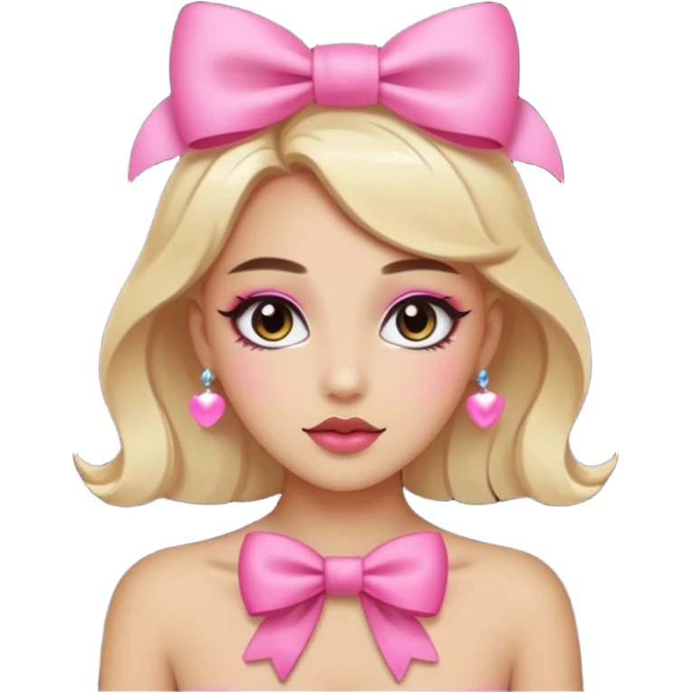 Something beautiful, like a person with a bowAlgo aesthethic emoji