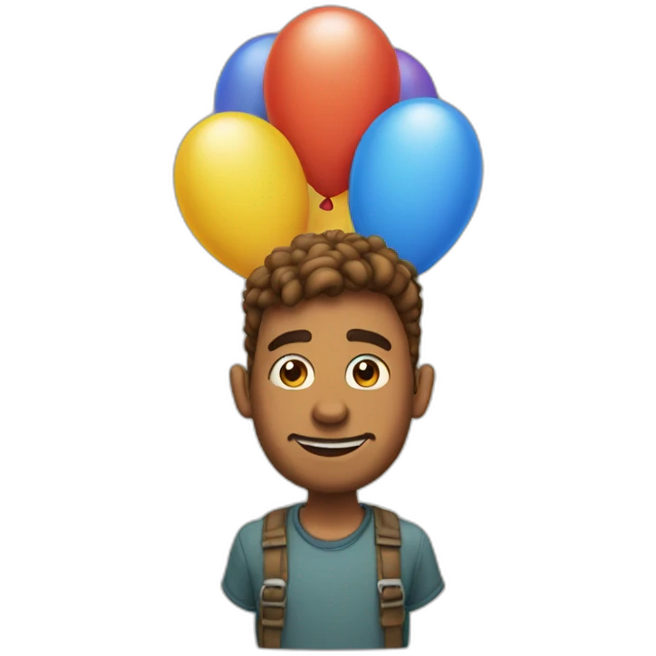 Russel ballons emoji
