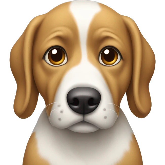 Un perro enojado  emoji