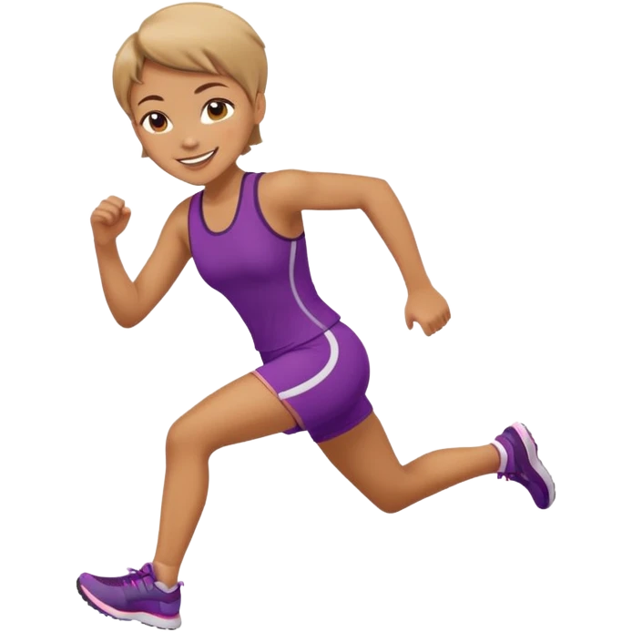 run girl emoji