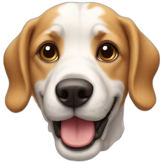chien heureux emoji