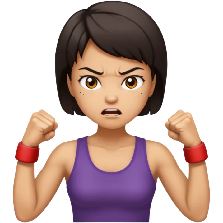 angry woman emoji