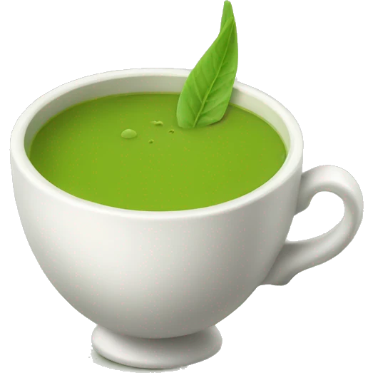 Matcha tea  emoji