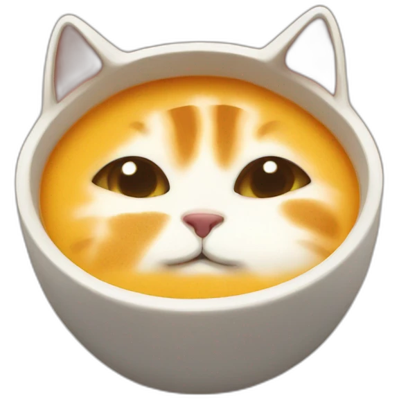 cats and soup emoji