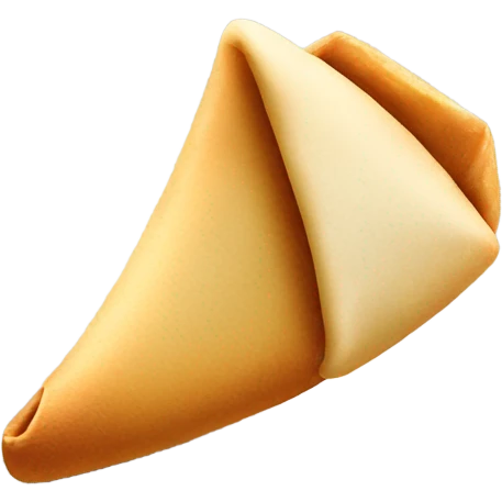 Fortune cookie emoji