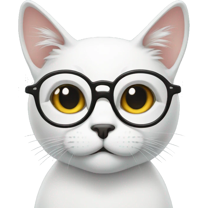 cat with glasses emoji