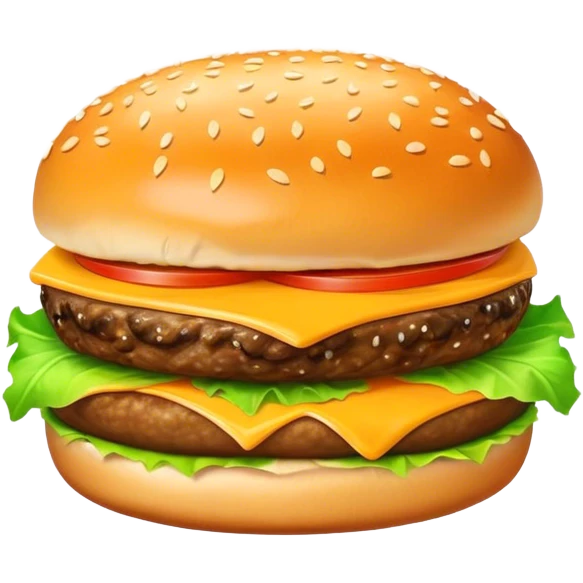 Cheese burger  emoji