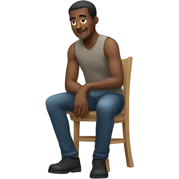 man on knee emoji