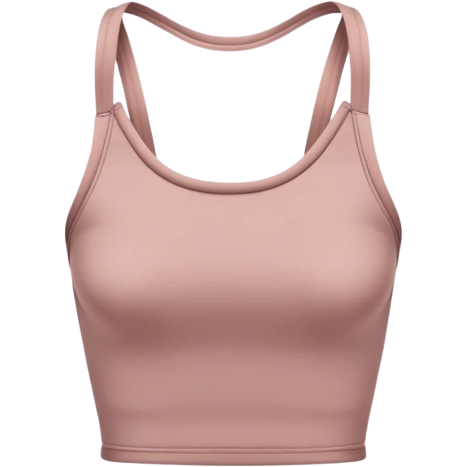 Crop Top in Rose Taupe emoji