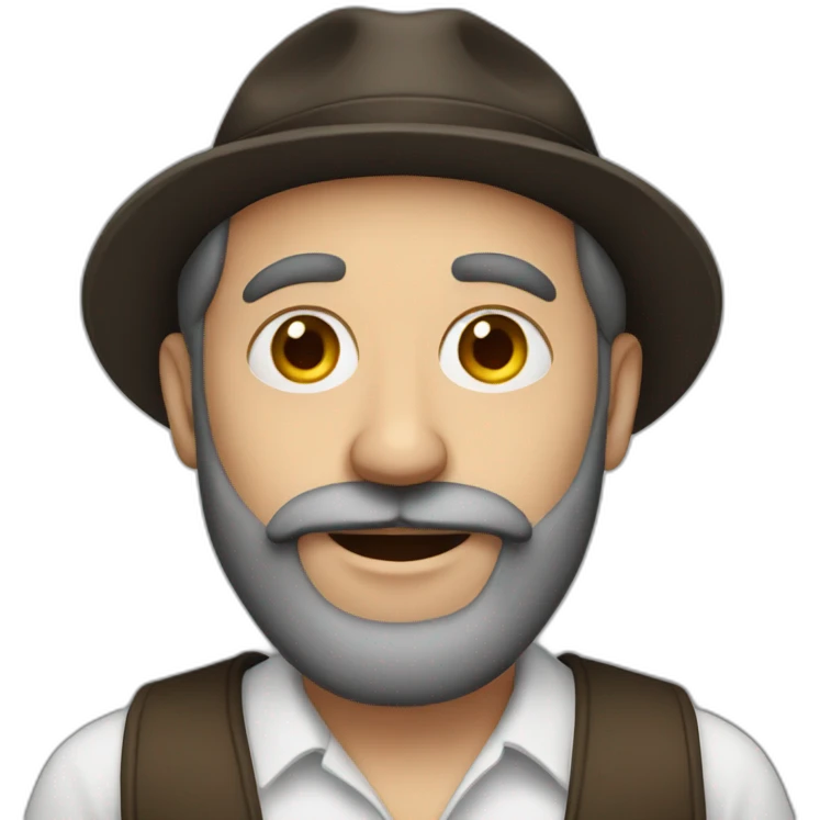 Jewish man emoji