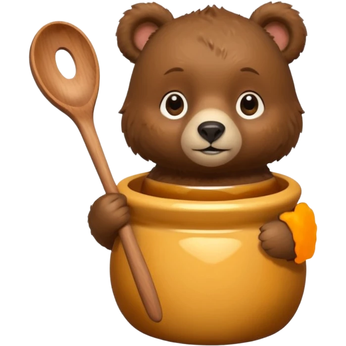 honey pot bear emoji