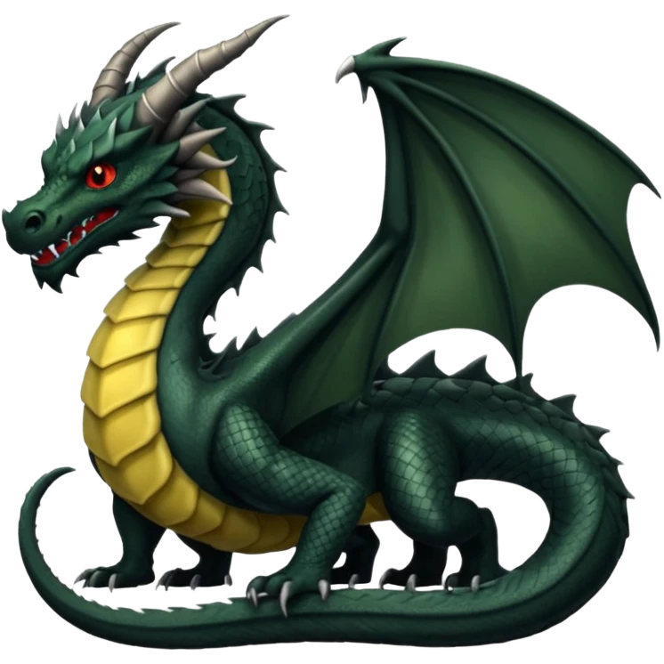 
Black Lying Dragon emoji
