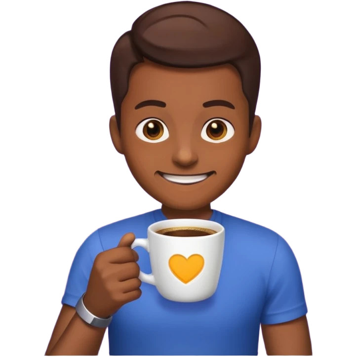 twitch emoticon of someone drinking a coffee emoji