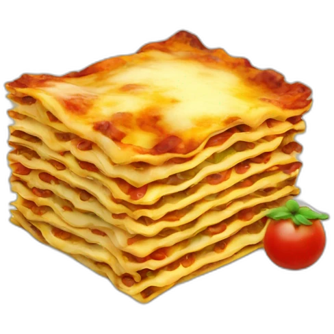 Lasagnes chat emoji