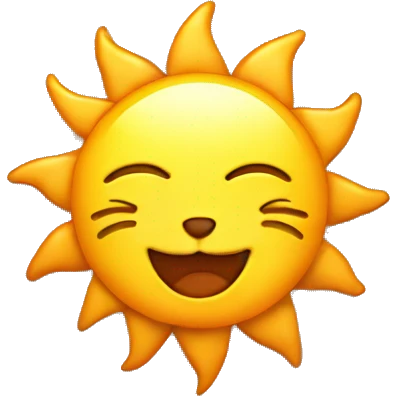 sun,cat emoji