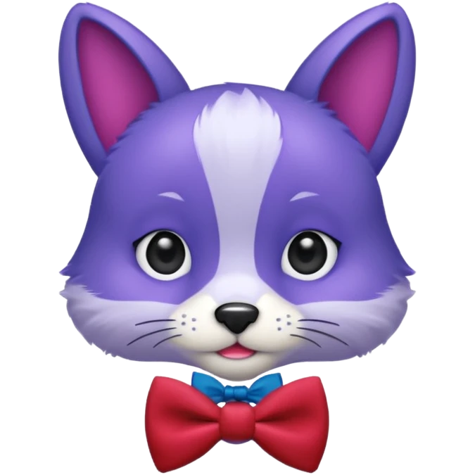 Bonnie(blue) from the Five Nights At Freddy's movie emoji