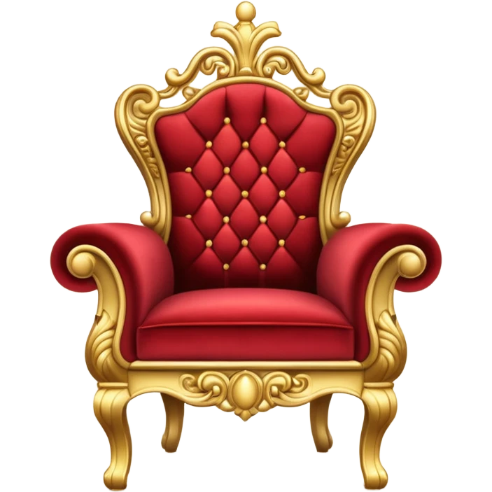 king chair emoji