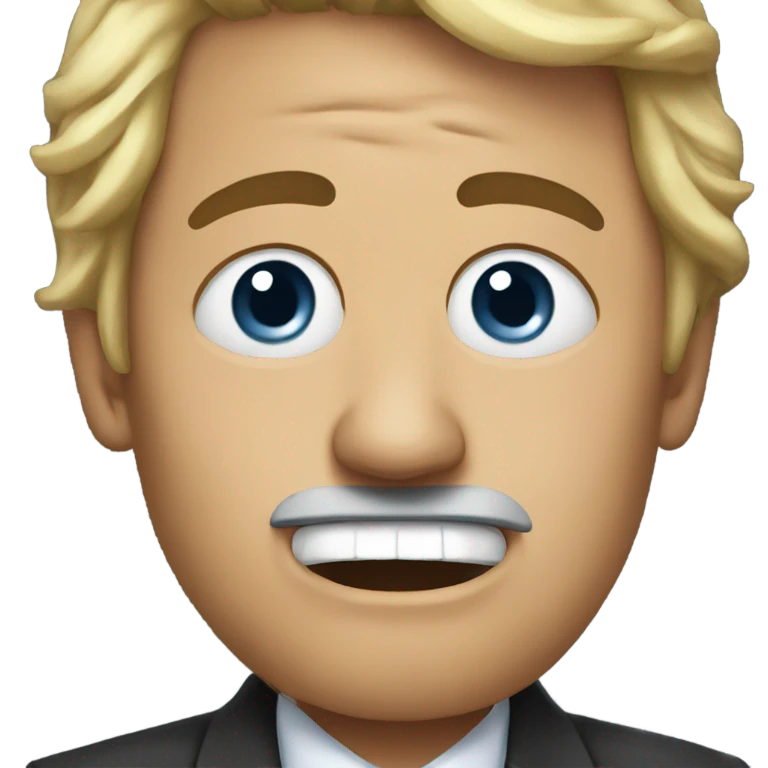A senator who is crying emoji