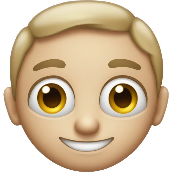 smile with big eyes emoji