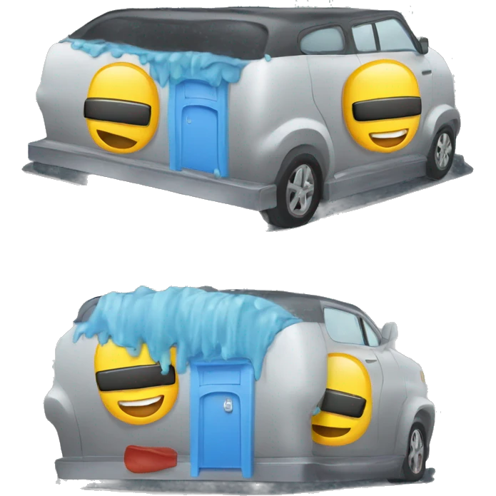 car wash emoji
