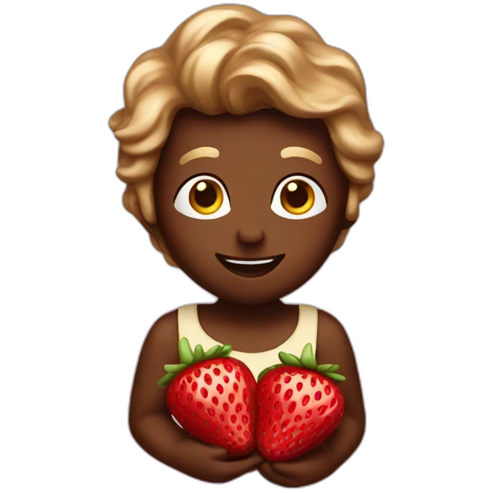 Straberry choclate emoji