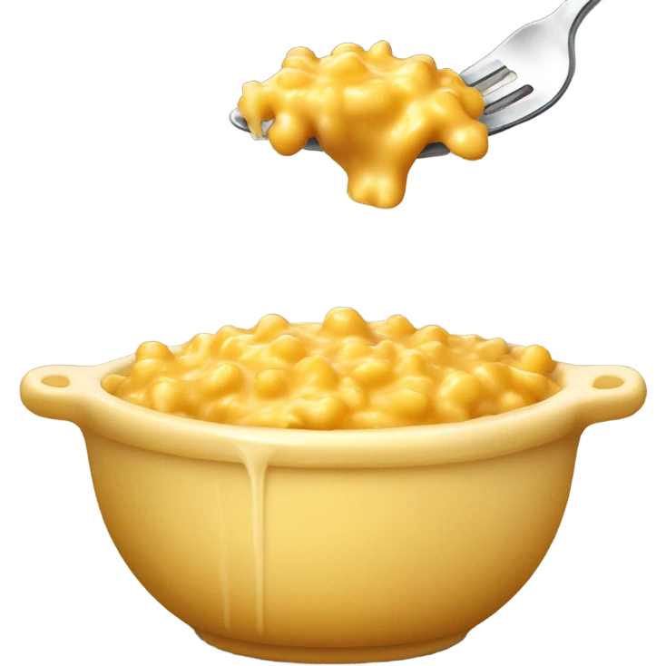Mac & cheese emoji