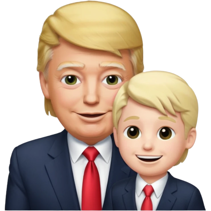 Trump giving Bubba a bj emoji