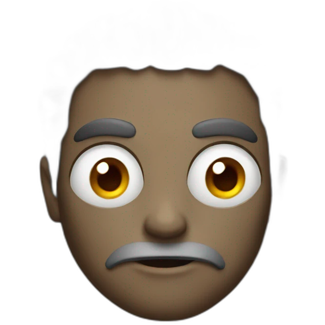 Evil and good emoji