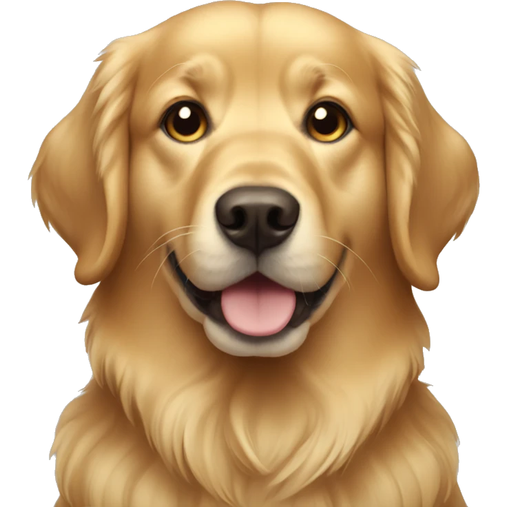 Golden retriever emoji