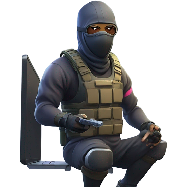 Skibidi toilet watching ninja play fortnite emoji