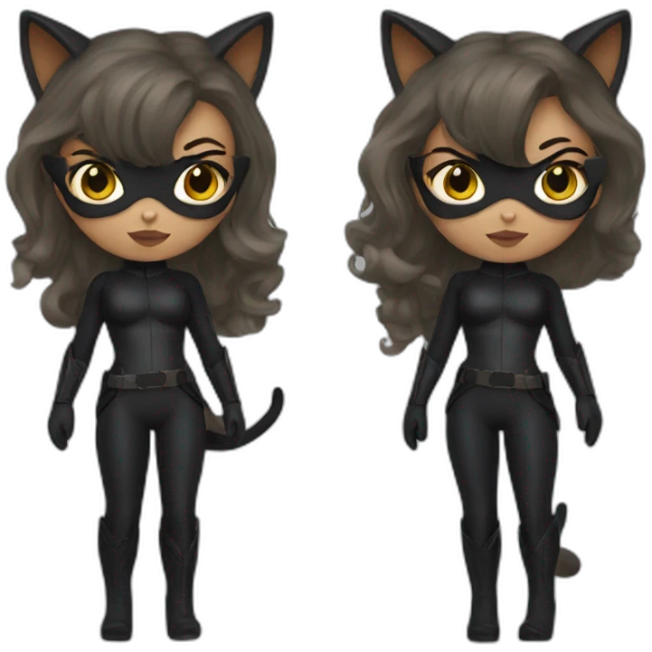 cat woman emoji