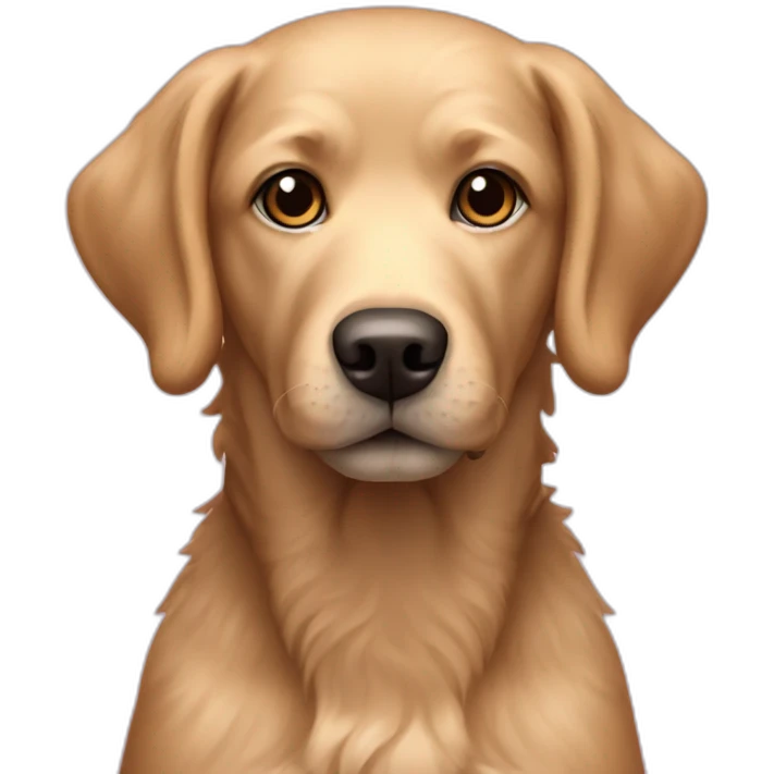 Labrador poodle mix emoji