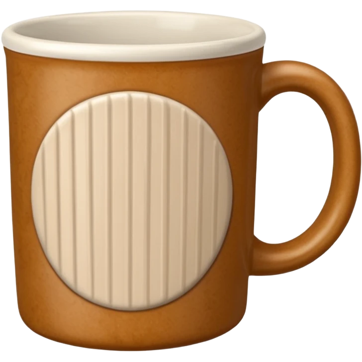 Patterned Corduroy texture ridges mug emoji