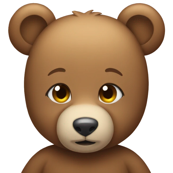 Teddy bear emoji
