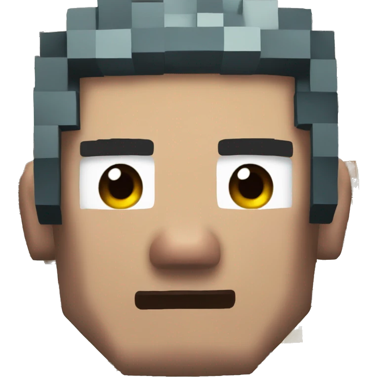 Minecraft MrBeast Head  emoji
