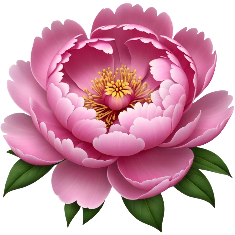 peony flower emoji