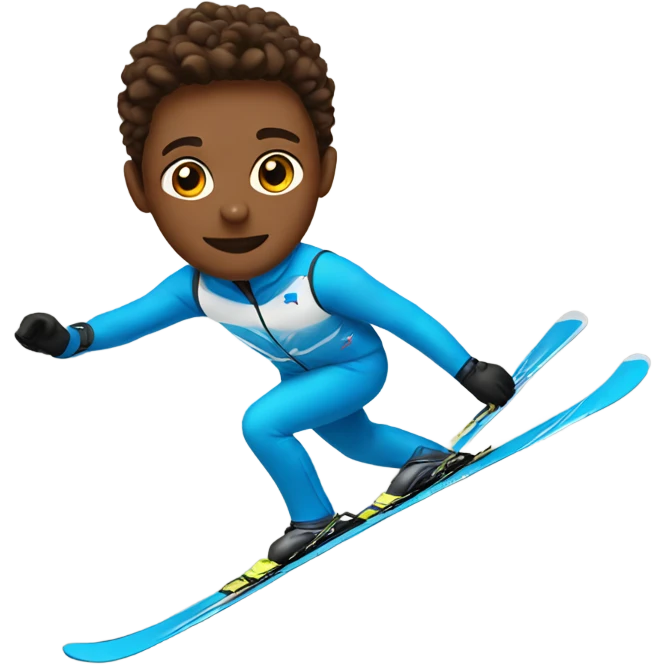 Ski jumper emoji