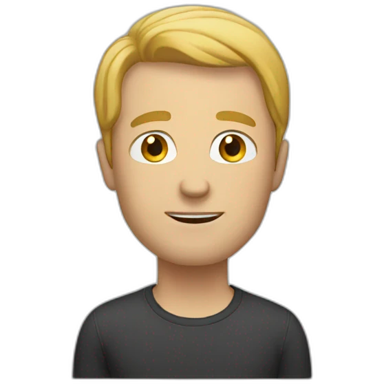 white man emoji