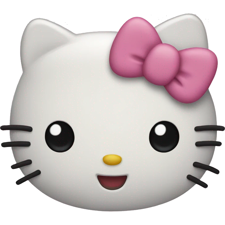 Hello kitty emoji emoji