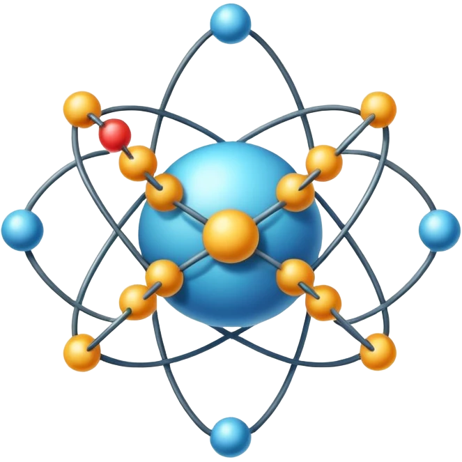 Atomic structure of silicon  emoji