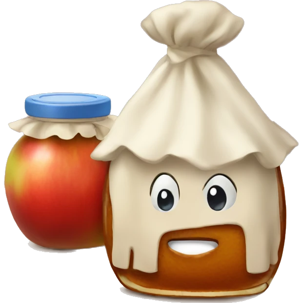 cozy apple jam emoji