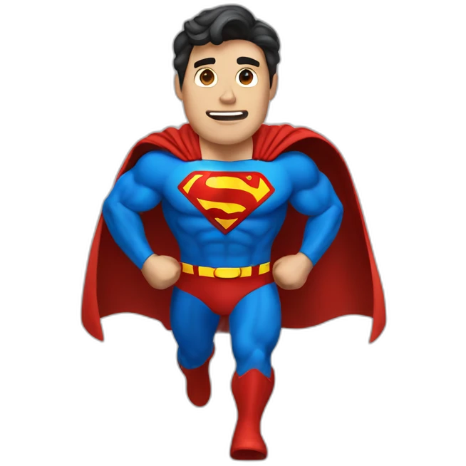 Super man emoji