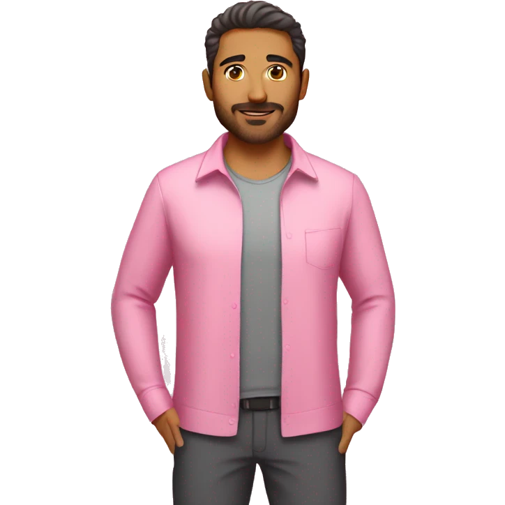 agile coach from liban with pink shirt emoji