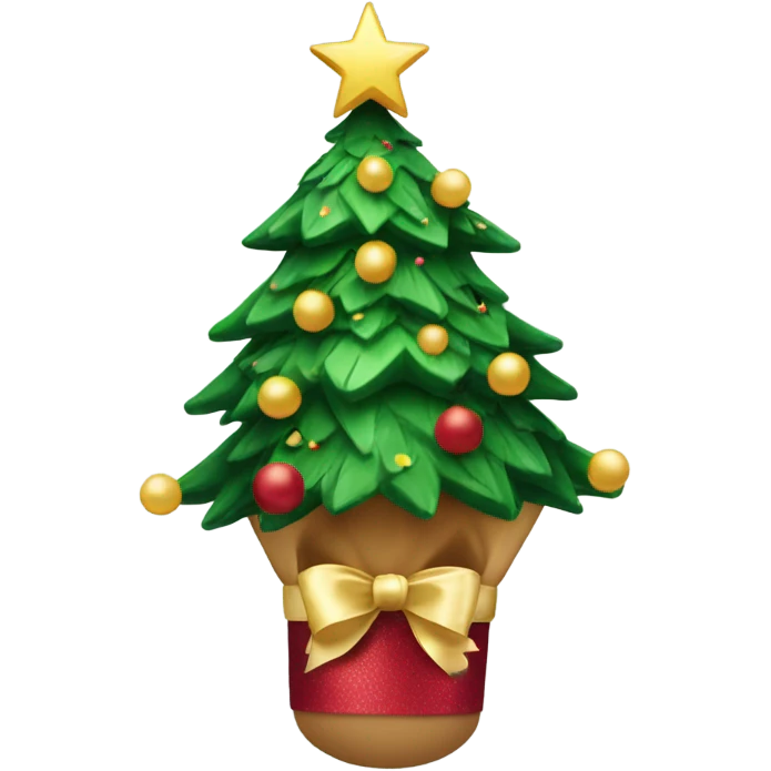 Sapin de noel qui danse emoji