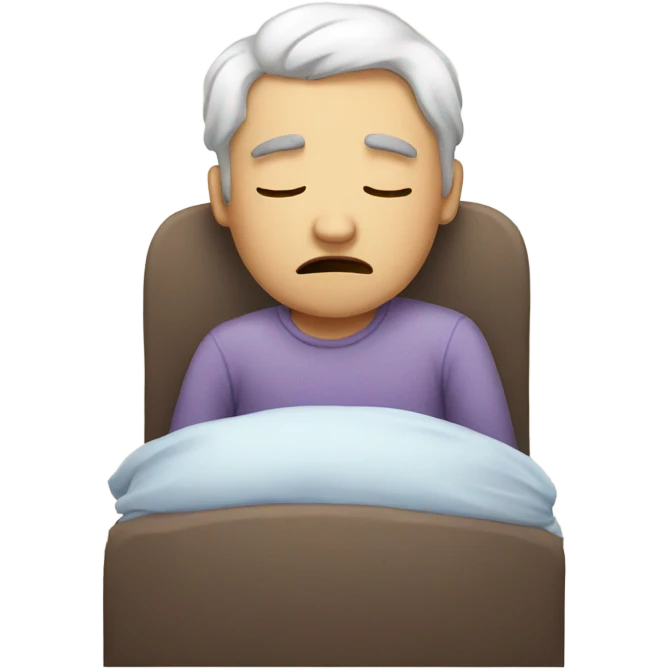 Sleepy emoji