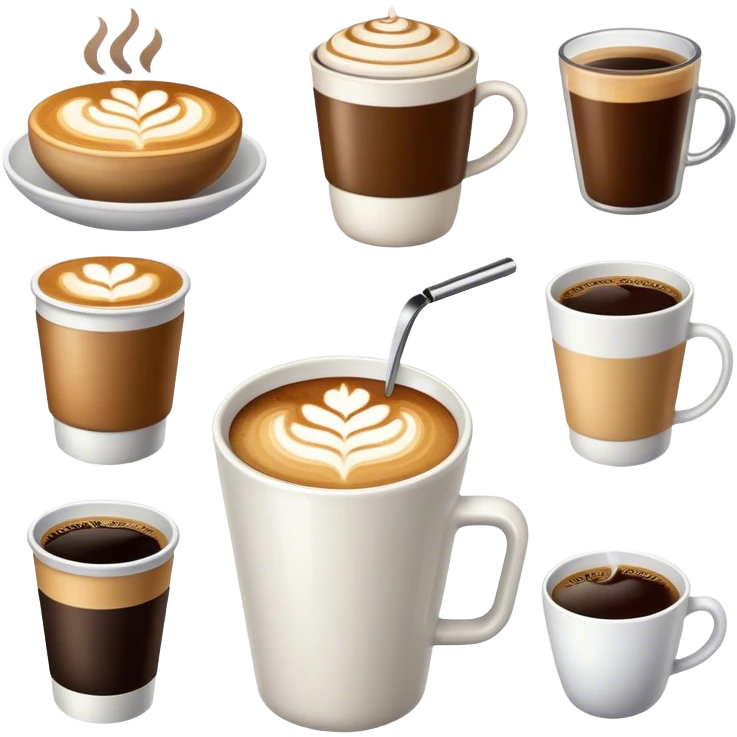 coffee menu emoji