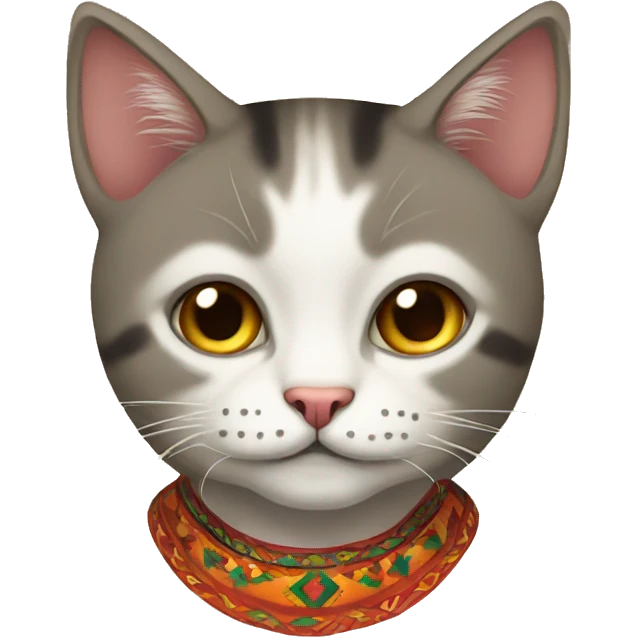 Mexican cat emoji