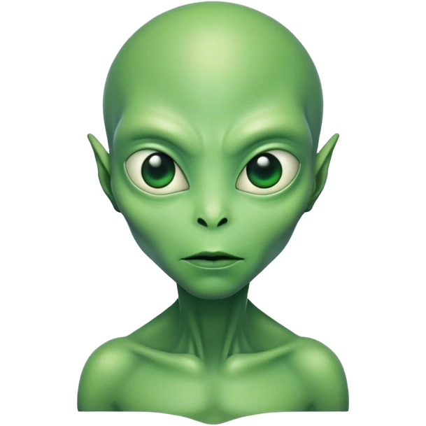 thinking about aliens emoji