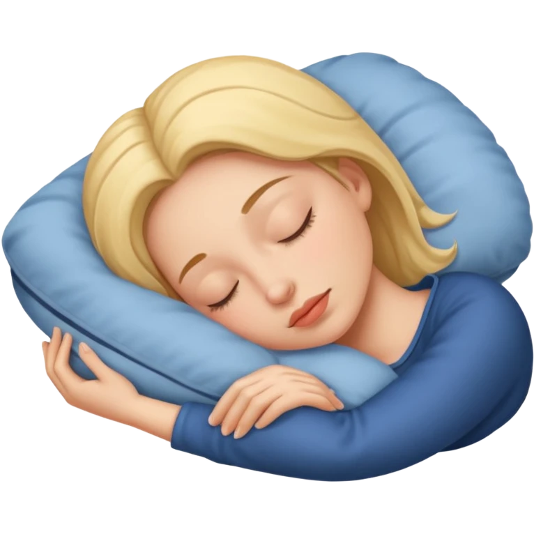 woman sleeping emoji